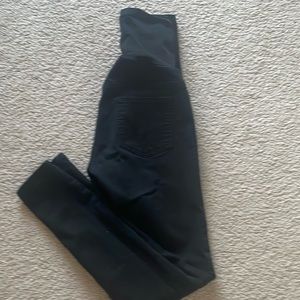 Black maternity pants